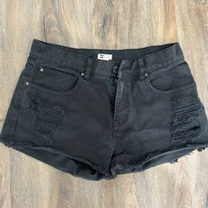 Billabong jean shorts, size 29